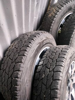 4ks alu disky orig. Fiat 6x139,7 r16 + pneu - 5