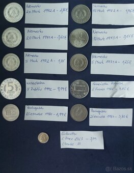 Zbierka mincí - Rakúsko Uhorsko + svet Nemecko a iné - 5