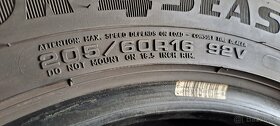205/60r16 celoročne pneumatiky Goodyear - 5