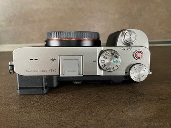 Sony A7C (telo) silver - 5