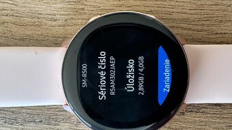 Predám Galaxy Watch Active SM-R500 Rose Gold - 5