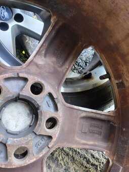 4ks alu disky orig. Ford 5x108 R17 pneu 205/50 r17 - 5