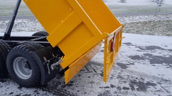 Traktorový návěs,Vlečka,Přívěs,Vlek za Traktor,Dumper 13t - 5