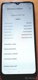 Samsung Galaxy A32 5G 4GB/128GB pelný stav Android 13 - 5