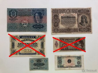 Staré bankovky - 5