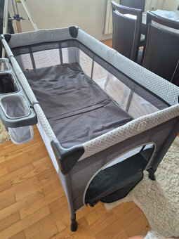 Polohovatelna cestovna postielka + prislusenstvo - 5