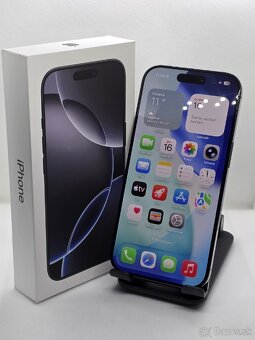 Apple iPhone 16 PRO 128GB Black Titanium - ZÁRUKA - 5