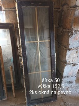 Predam plastove a drevene okna použité - 5