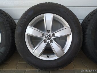 Orig. sada VW, Škoda, Seat 5x112 R17 + pneu 215/65 R17 - 5