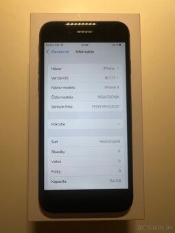 iPhone 8 64gb PREFECT STAV - 5