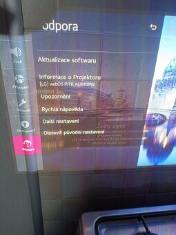 Predám LG CineBeam HU810PW 4K laserový projektor-1745 hod - 5