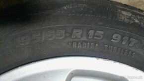 15" Elektróny 5x112 s letnými pneu 195/65 R15 - 5