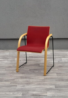 Set farebných stoličiek THONET ( 3 ks ) . - 5