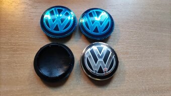 VW krytky stredovej diery Volkswagen, pukličky diskov PO - 5