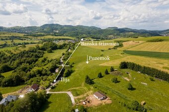 na predaj slnečný pozemok na začiatku obce Ilija,2918m2 - 5