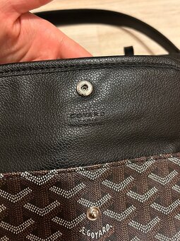 Goyard kabelka Bohéme Hobo - čierna (GO3) - 5