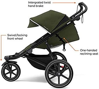 Prenájom kočíka Thule Urban Glide 2 - 5