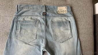 Pánske,kvalitné,štýlové džínsy G STAR RAW - 36/34 - 5