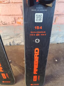 Používané lyže Blizzard Firebird RS Ti + XCELL 12 154 cm Top - 5