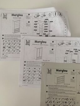 Biely nábytok do detskej izby - kolekcia Marylou od Bellamy - 5