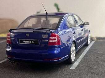 1:18 Škoda Octavia RS 2.0 TFSI - Dynamic Blue - OttOmobile - 5