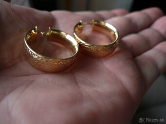 predam zlate nausnice 2 - 5