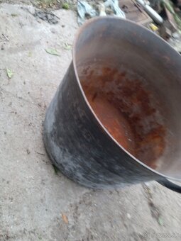 Starý masívny hrniec Teschen - 5