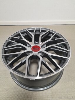 Alu disky R18 5x112 Et45 8J MAM RS4 PFP Seat Audi Vw Škoda - 5