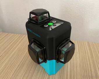 Profi 12 líniový 3D krížový samonivelačný zelený laser DEKO - 5