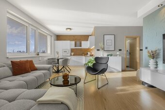 Priestranný, luxusne zariadený 2 izbový byt, prenájom – Brat - 5