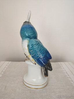 Ens Volkstedt veľký papagáj porcelánová soška 33 cm

 - 5