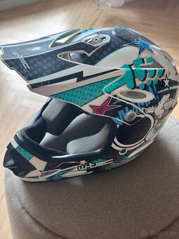 Detská full-face prilba W-TEC, veľkosť XXS/XS, ako nová - 5