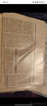 Staré noviny a časopisy - 5