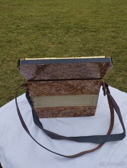 Harmonika akordeón heligonka Hess Klingenthal - 5