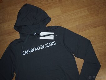 Calvin Klein jeans pánska mikina s kapucňou - 5