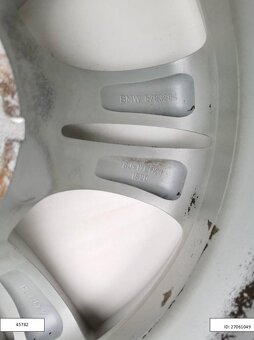 BMW E60, E61 orig. al udisky 8J 5x120 R17 ET20 1244 - 5