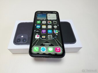 APPLE IPHONE 11 64GB BLACK ,ZDRAVIE BATERKY 100% - 5