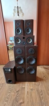 Reproduktory plus aktívny subwoofer. Set. - 5