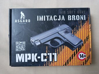 Pištoľ Colt 1908 kovový(replika zbrane) - 5