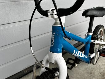predám modrý bicykel WOOM 2 - 5