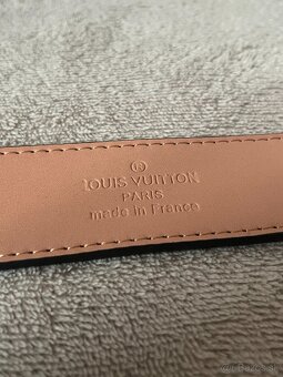 Louis Vuitton opasok – čierny, veľkosť 110 cm - 5