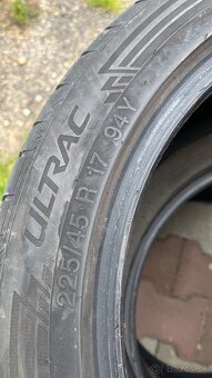 ☀️225/45 r17 letné pneu - 5