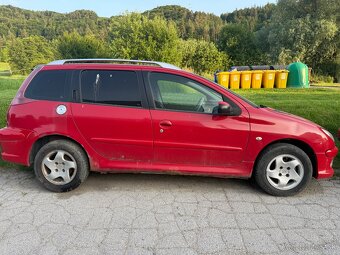 Predam Peugeot 206 Sw 1.4Hdi 1 majiteľ - 5