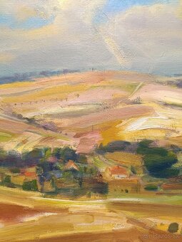 Obraz Jaroslav Hrabec, Uherské Hradiště, olej plátno 60x90 - 5