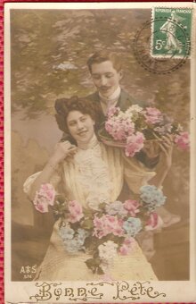 Staré francúzske pohľadnice 2 - 5