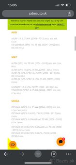 Škrtiaca klapka Continental - 5