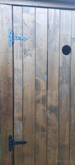 Drevená latrína, suché wc - 5