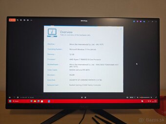 Predám herný PC Ryzen 7 7800x3d + Asus Dual 4070 OC - 5
