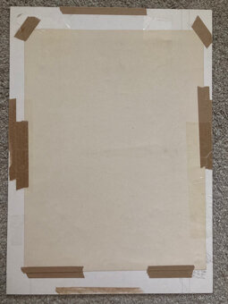Gejza Angyal - Stará ulička v Kremnici, 1923 - 5