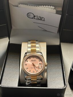 Dámske Seiko mod Datejust s diamantovým rámčekom - 5